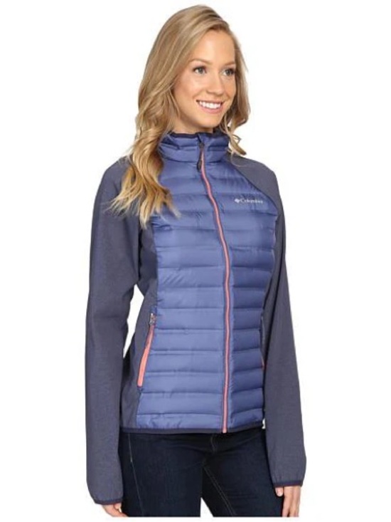Columbia Jackets & Blazers - Columbia Women’s Flash Forward Hybrid Jacket, Bluebell/Nocturnal Size Large